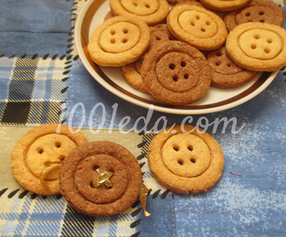 Печенье для детей Пуговицы: рецепт с пошаговым фото