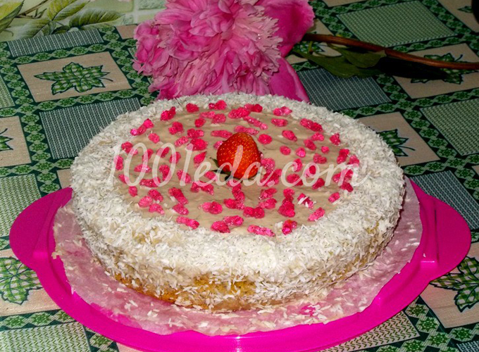 Бисквитный торт с маком в мультиварке: рецепт с пошаговым фото