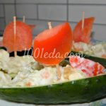 Детский овощной салат Алый парус: рецепт с пошаговым фото