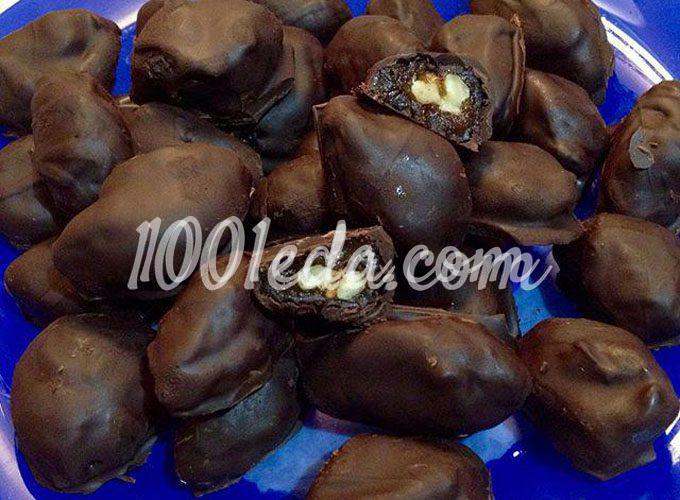 Домашние конфеты Чернослив в шоколаде