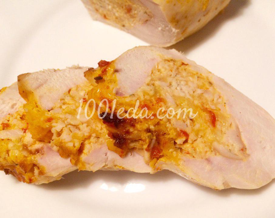 Куриная грудка с сыром и ветчиной: рецепт с пошаговым фото