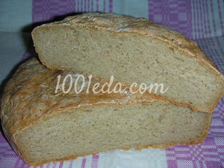 Пшенично-ржаной хлеб на кефире: рецепт с пошаговым фото