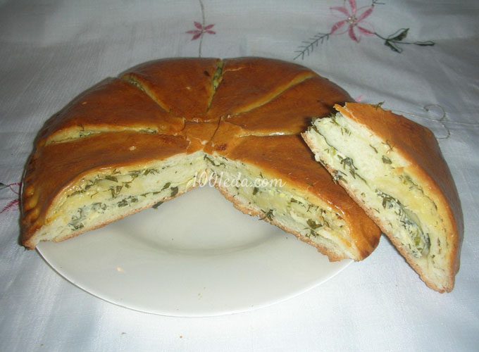 Пирог с брынзой: рецепт с пошаговым фото