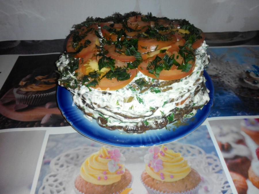 Печеночный тортик: рецепт с пошаговым фото