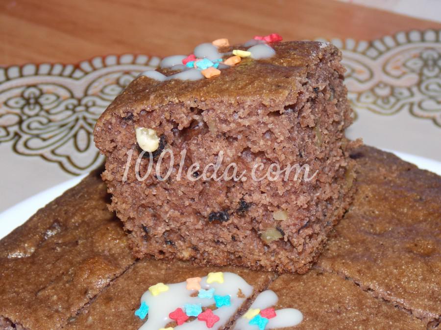 Манный пирог с шоколадом: рецепт с пошаговым фото