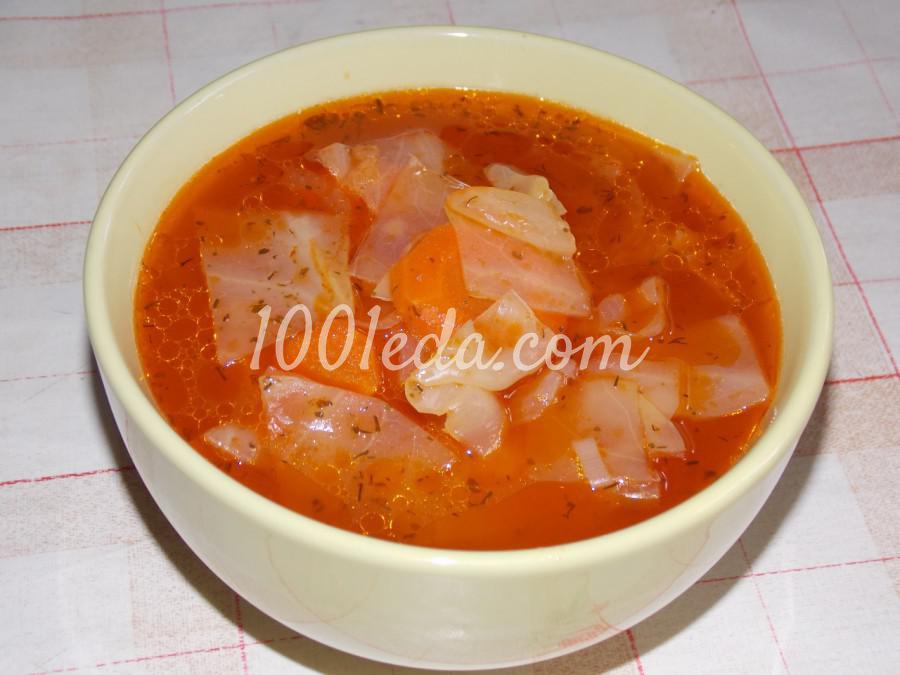 Басма - тушёные овощи с курицей в томатном соусе