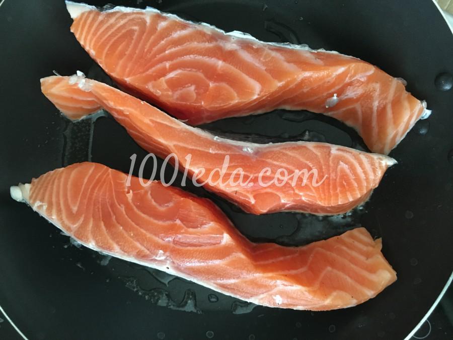Филе лосося под йогуртовым соусом и пюре с васаби: рецепт с пошаговым фото - Шаг №5