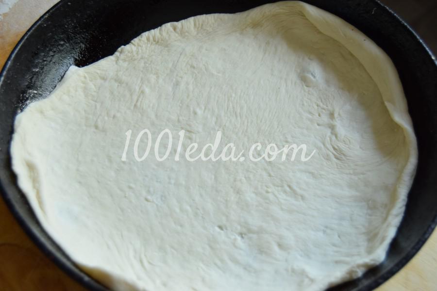 Пирог с капустой и грибами: рецепт с пошаговым фото