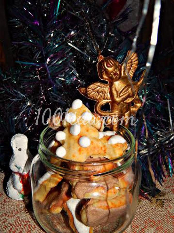 Рождественское творожное печенье: рецепт с пошаговым фото