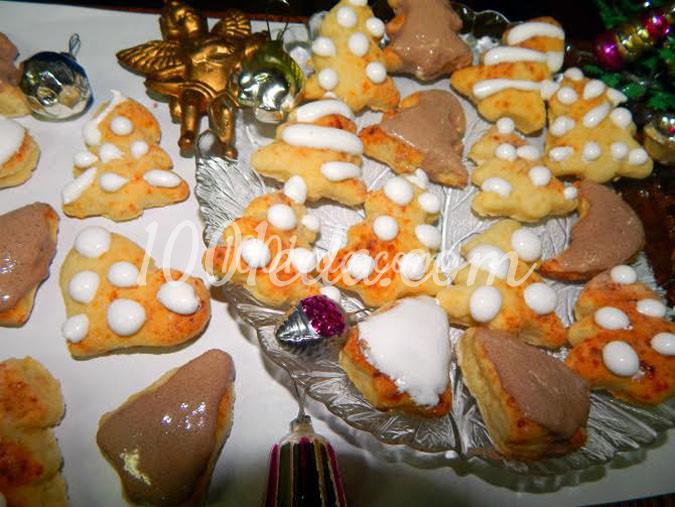 Рождественское творожное печенье: рецепт с пошаговым фото