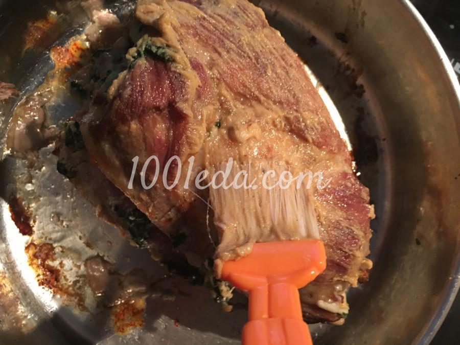 Рулет из свинины в панировке: рецепт с пошаговым фото - Шаг №7