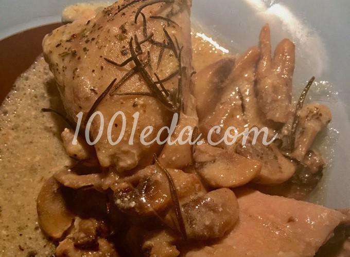 Курица в горчичном соусе с грибами: рецепт с пошаговым фото