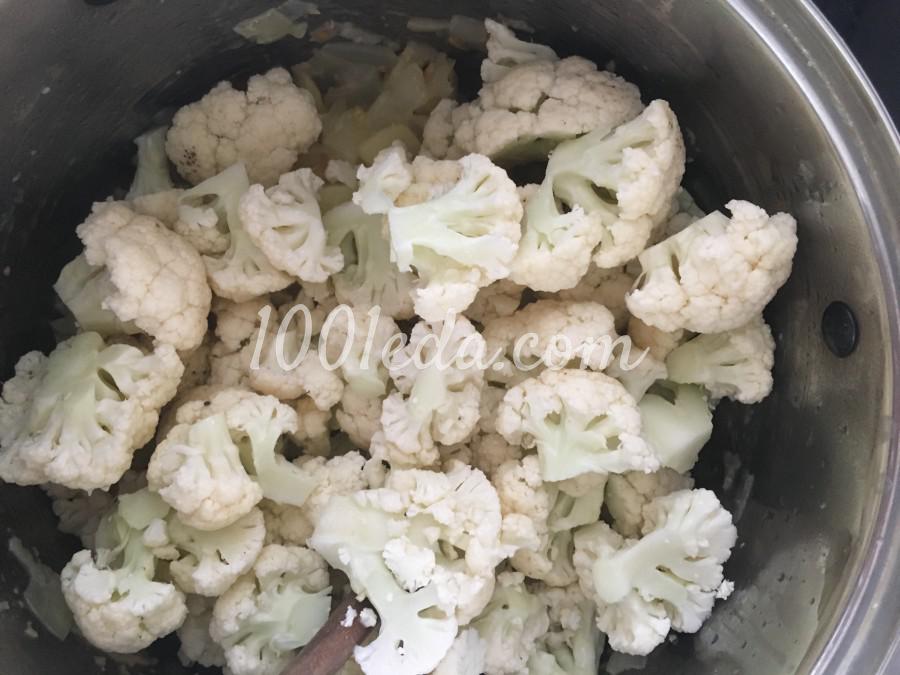 Суп-пюре из цветной капусты с интригующими гренками: рецепт с пошаговым фото - Шаг №2