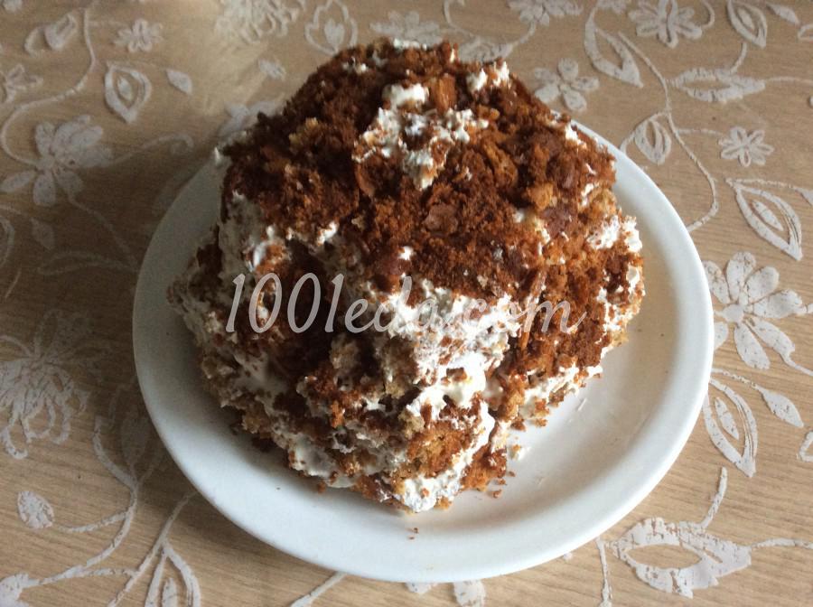 Морковный торт с творожным кремом Морковный торт с творожным кремом