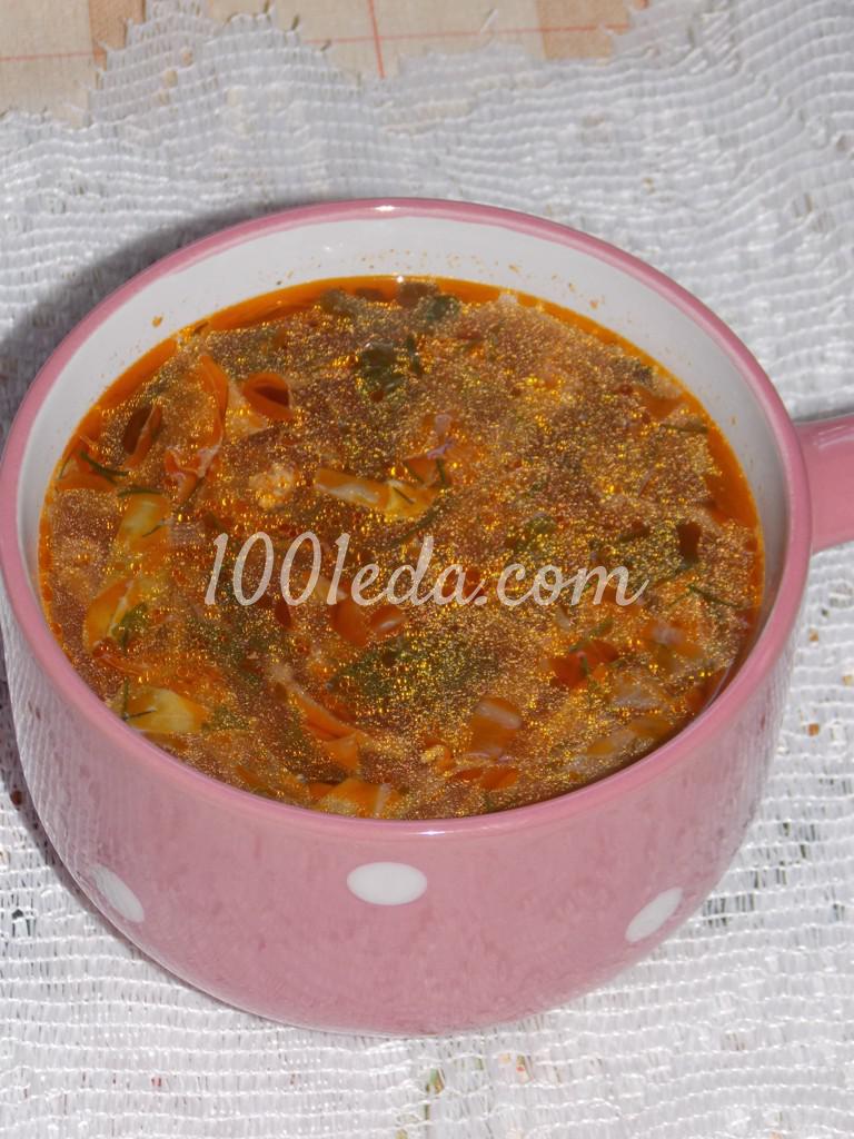 Нутово-капустный суп: пошаговое фото
