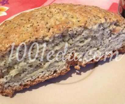 Маковый кекс в хлебопечке