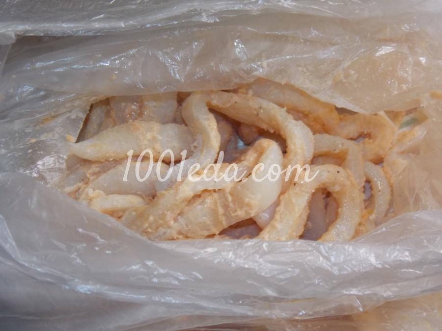 Кольца кальмаров с чесноком и черри в мультиварке: пошаговый с фото - Шаг №4