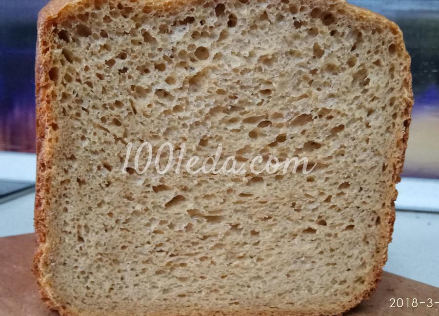 Гречневый хлеб на пиве в хлебопечке: пошаговое фото