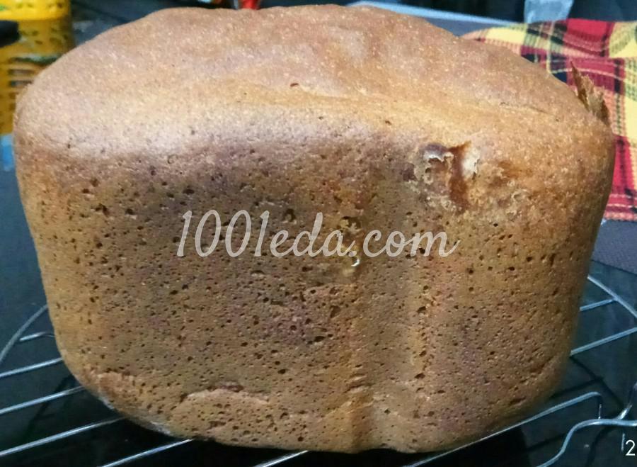 Ржаной хлеб на молоке в хлебопечке: пошаговый с фото