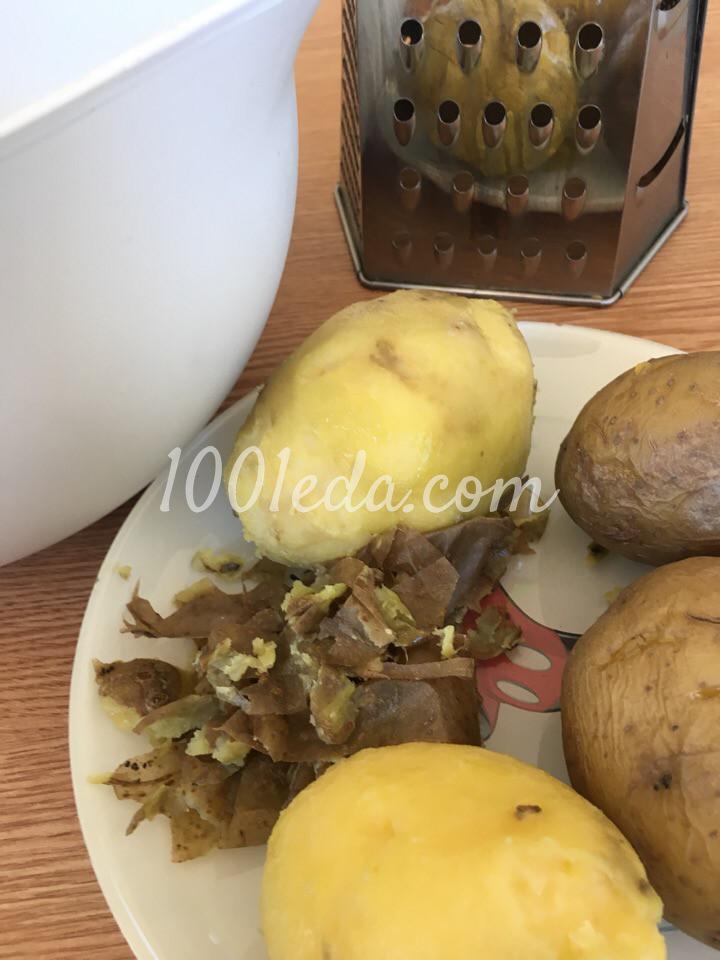 Быстрый картофельный пирог с ветчиной и сыром: пошаговый с фото - Шаг №1 Быстрый картофельный пирог с ветчиной и сыром: пошаговый с фото - Шаг №1