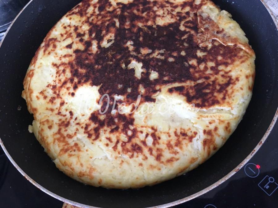 Быстрый картофельный пирог с ветчиной и сыром: пошаговый с фото - Шаг №8 Быстрый картофельный пирог с ветчиной и сыром: пошаговый с фото - Шаг №8
