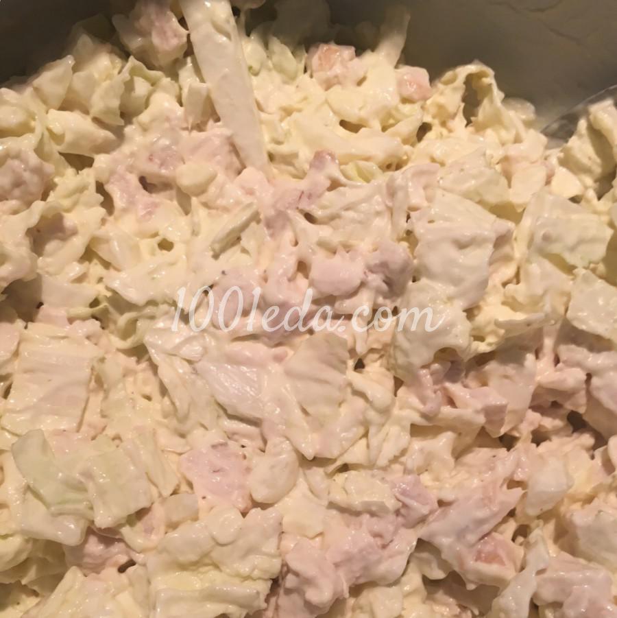 Торт с курицей и авокадо: пошаговый с фото - Шаг №4 Торт с курицей и авокадо: пошаговый с фото - Шаг №4