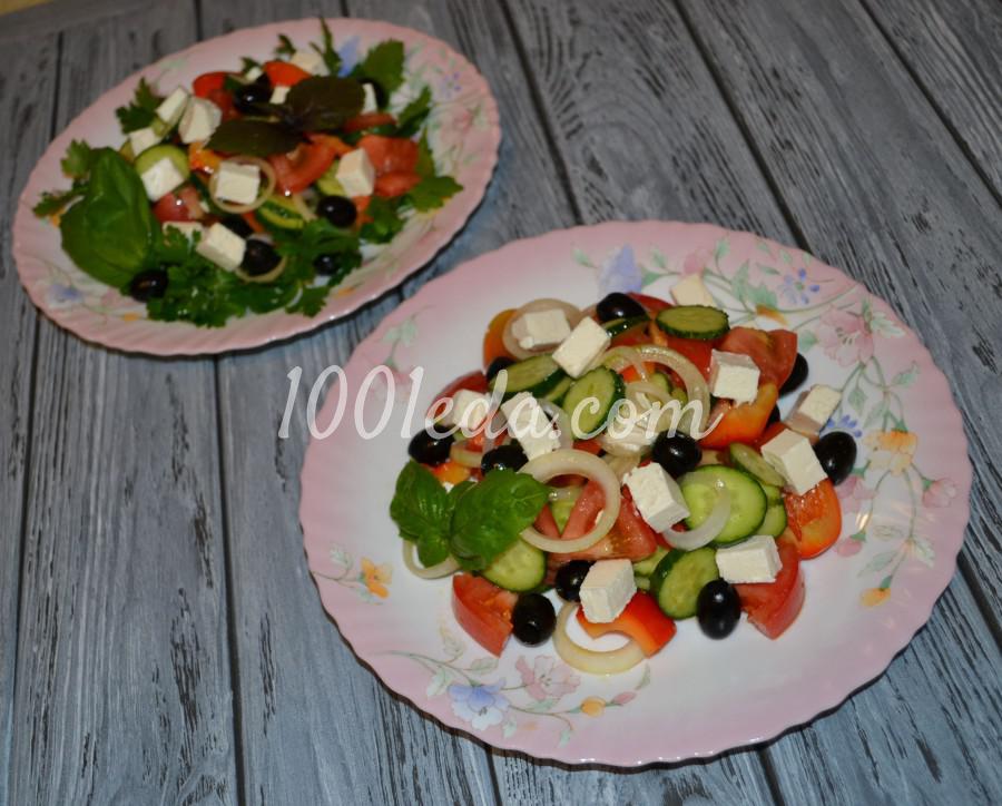 Любимый летний салат «Греческий»: пошаговое фото
