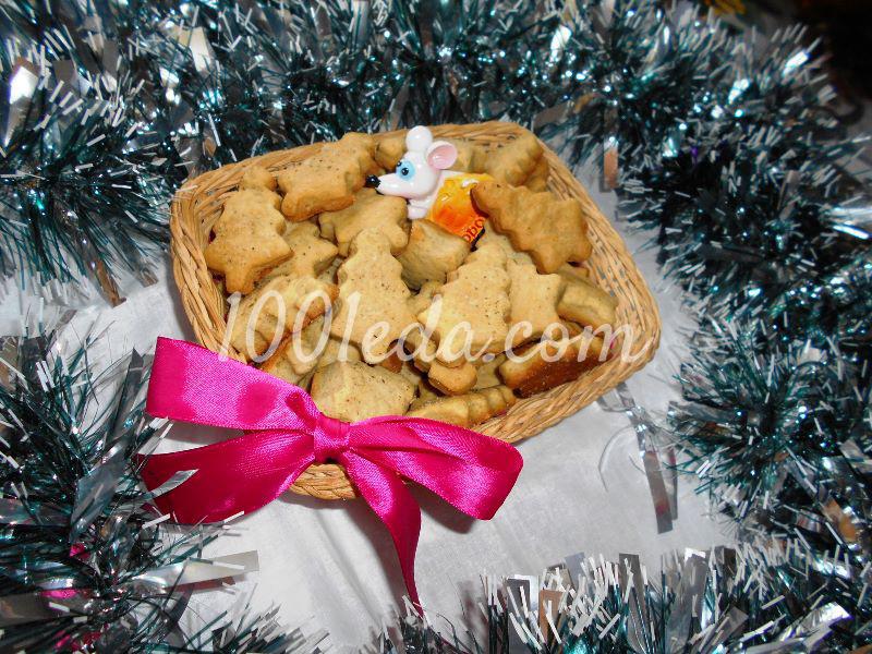 Новогоднее соленое печенье "Для старшеньких": пошаговое фото