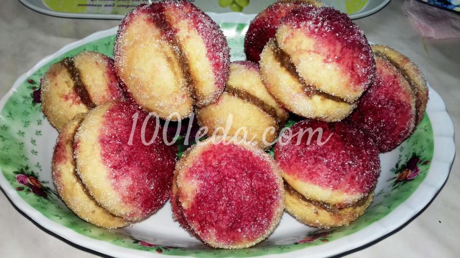 Пирожное персик из детства