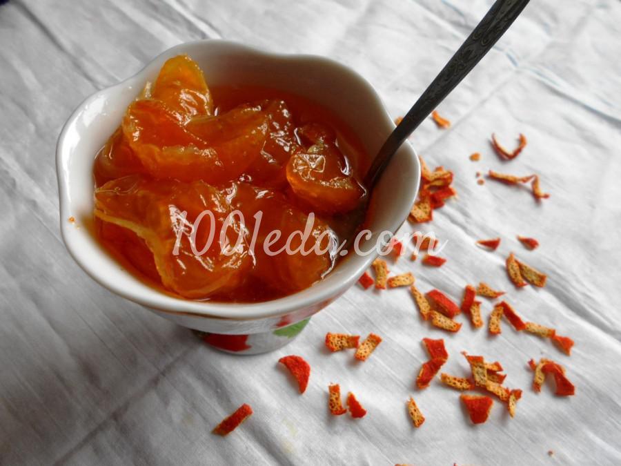Варенье из мандаринов "Янтарное": пошаговое фото