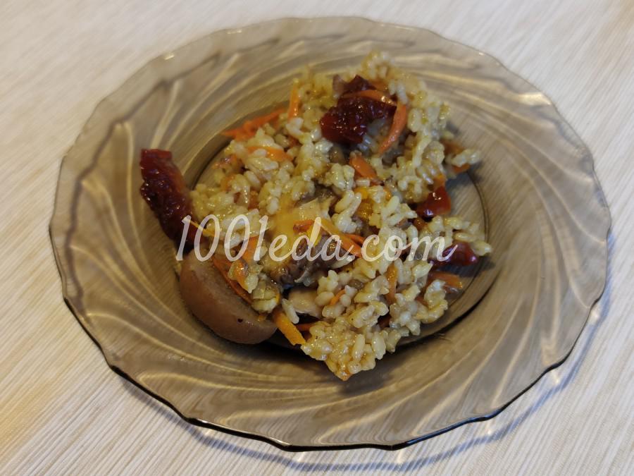 Рис с грибами: пошаговое фото