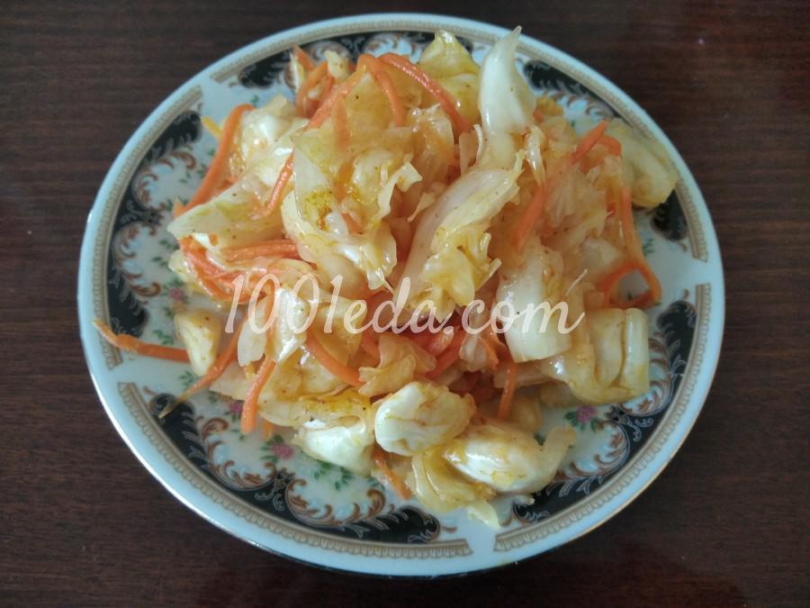 Салат из капусты и моркови по-корейски