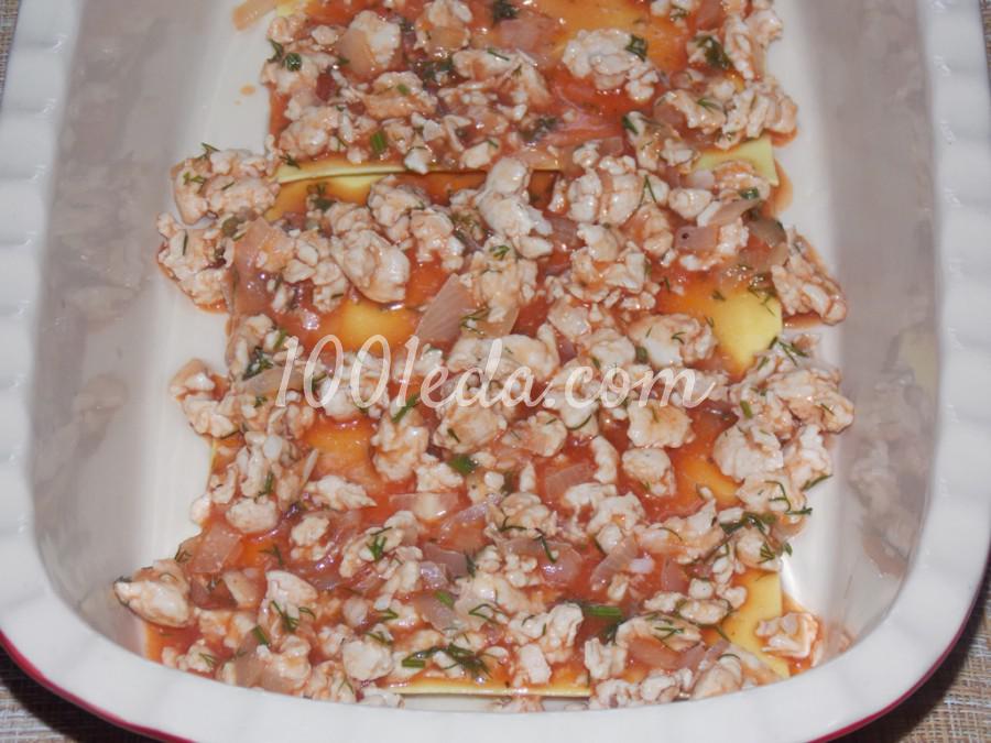 Лазанья с фаршем в томатном соусе: пошаговый с фото - Шаг №6