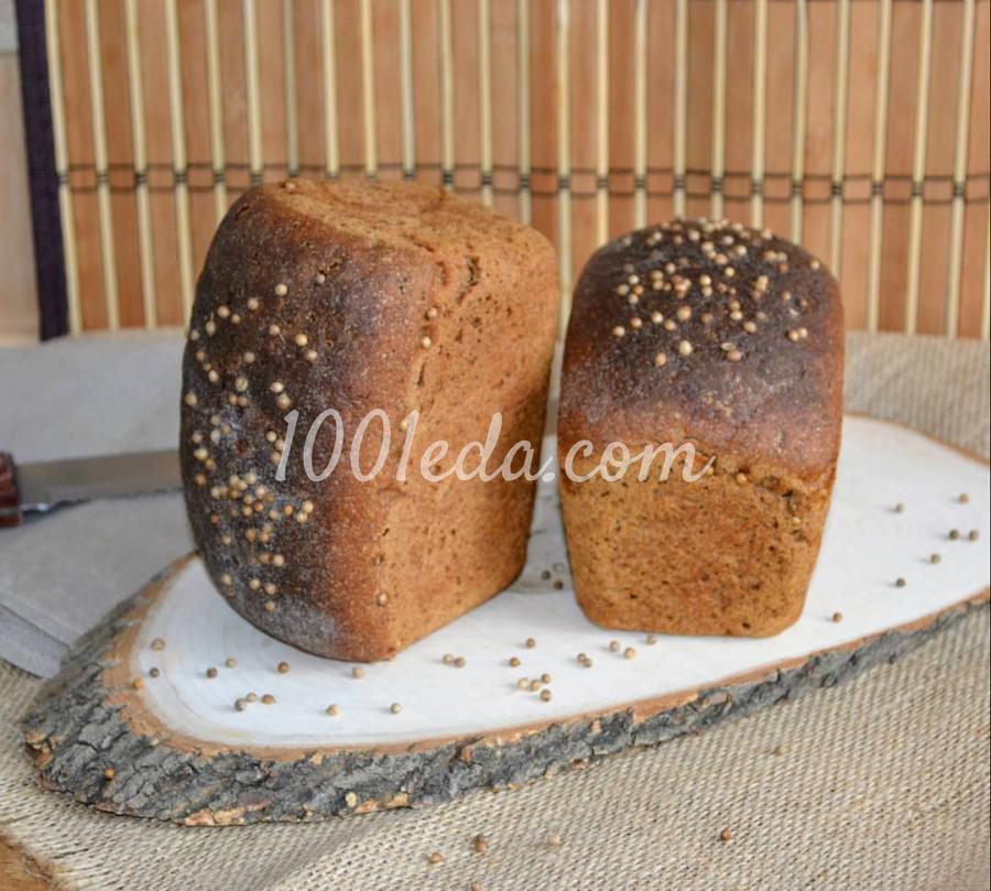 Любимый Дарницкий хлеб на закваске: пошаговый с фото