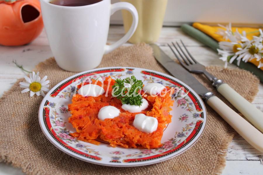 Простая запеканка из моркови: пошаговое фото