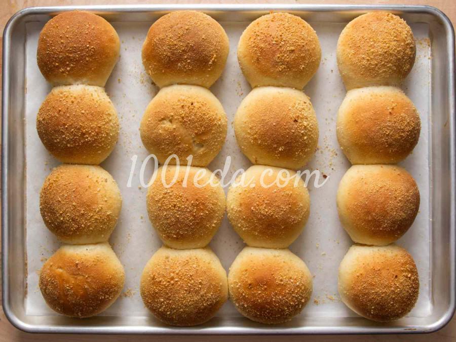 Филиппинские булочки с посыпкой Pandesal: пошаговое фото - Шаг №5 Филиппинские булочки с посыпкой Pandesal: пошаговое фото - Шаг №5