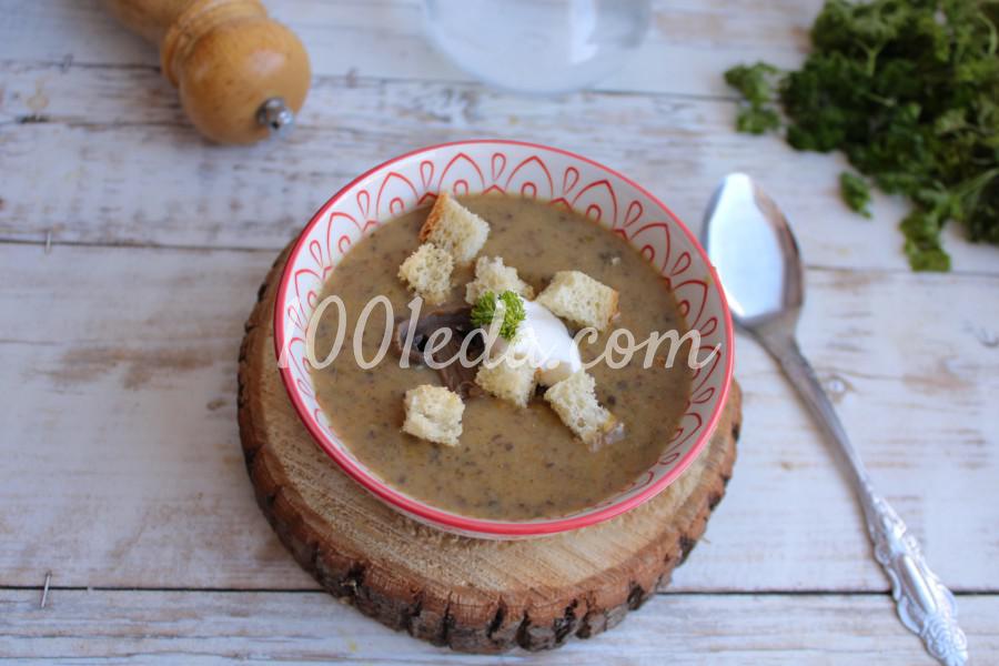 Крем-суп из шампиньонов и картофеля: пошаговый с фото