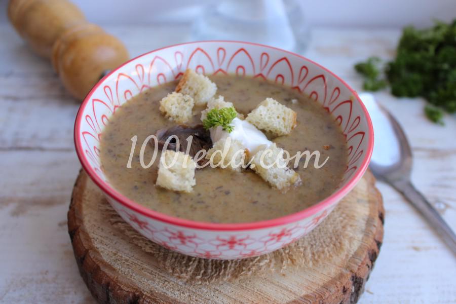 Крем-суп из шампиньонов и картофеля: пошаговый с фото