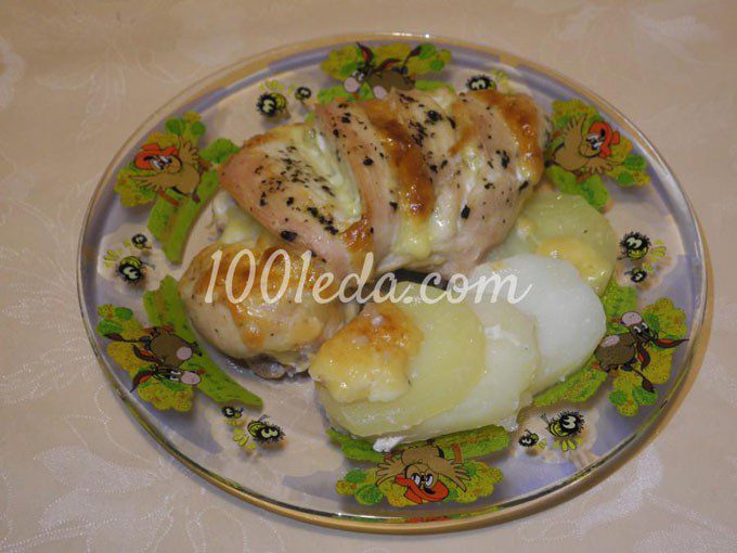 Куриное филе с картофелем в духовке