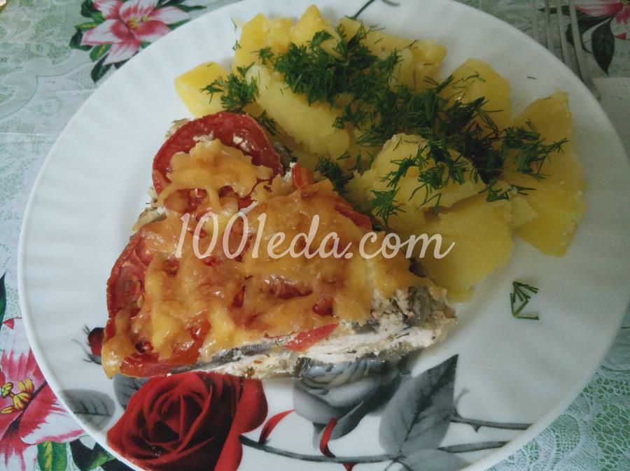 Запеканка из баклажанов с куриным филе и помидорами: пошаговое фото 