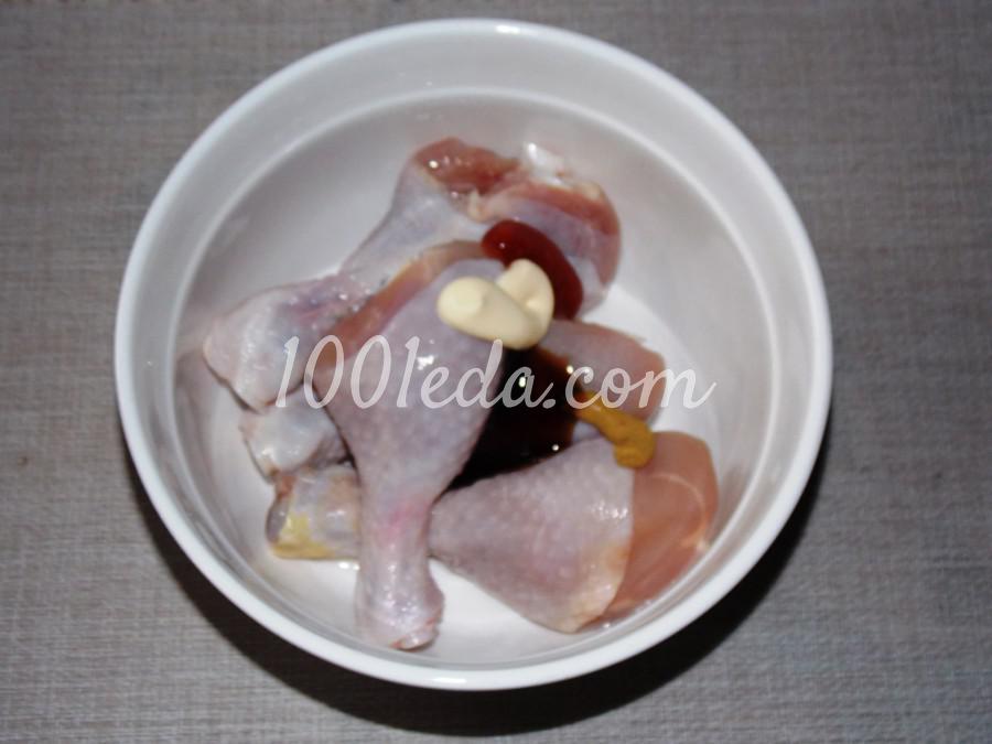 Куриные голени запеченные во вкусном соусе: пошаговое фото - Шаг№2