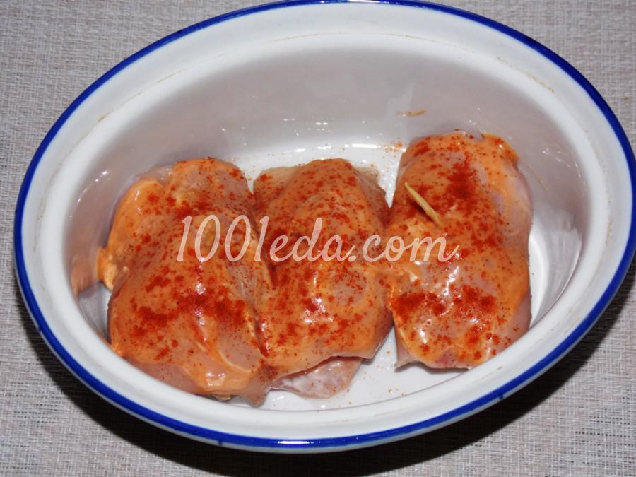 Куриные рулетики с сыром и сушеными томатами: пошаговый с фото - Шаг №7