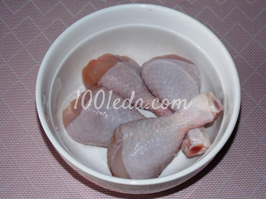 Куриные голени с томатами черри в духовке: пошаговый с фото - Шаг №1
