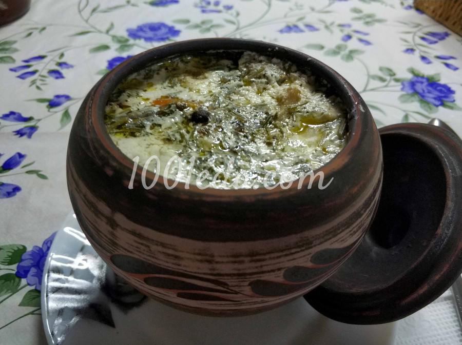 Домашние пельмешки в горшочке
